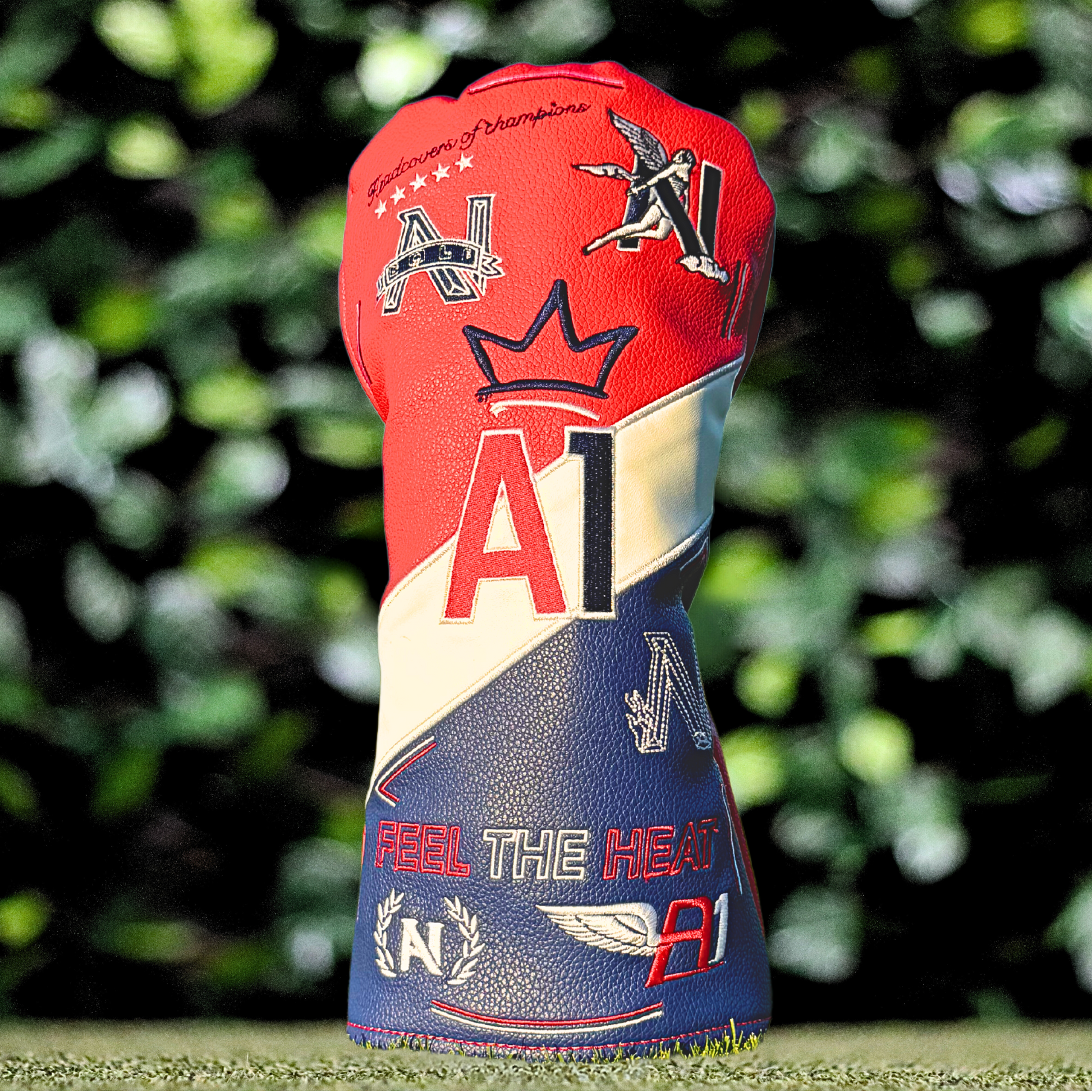 A-ONE Feel The Heat US Themed Driver Headcover