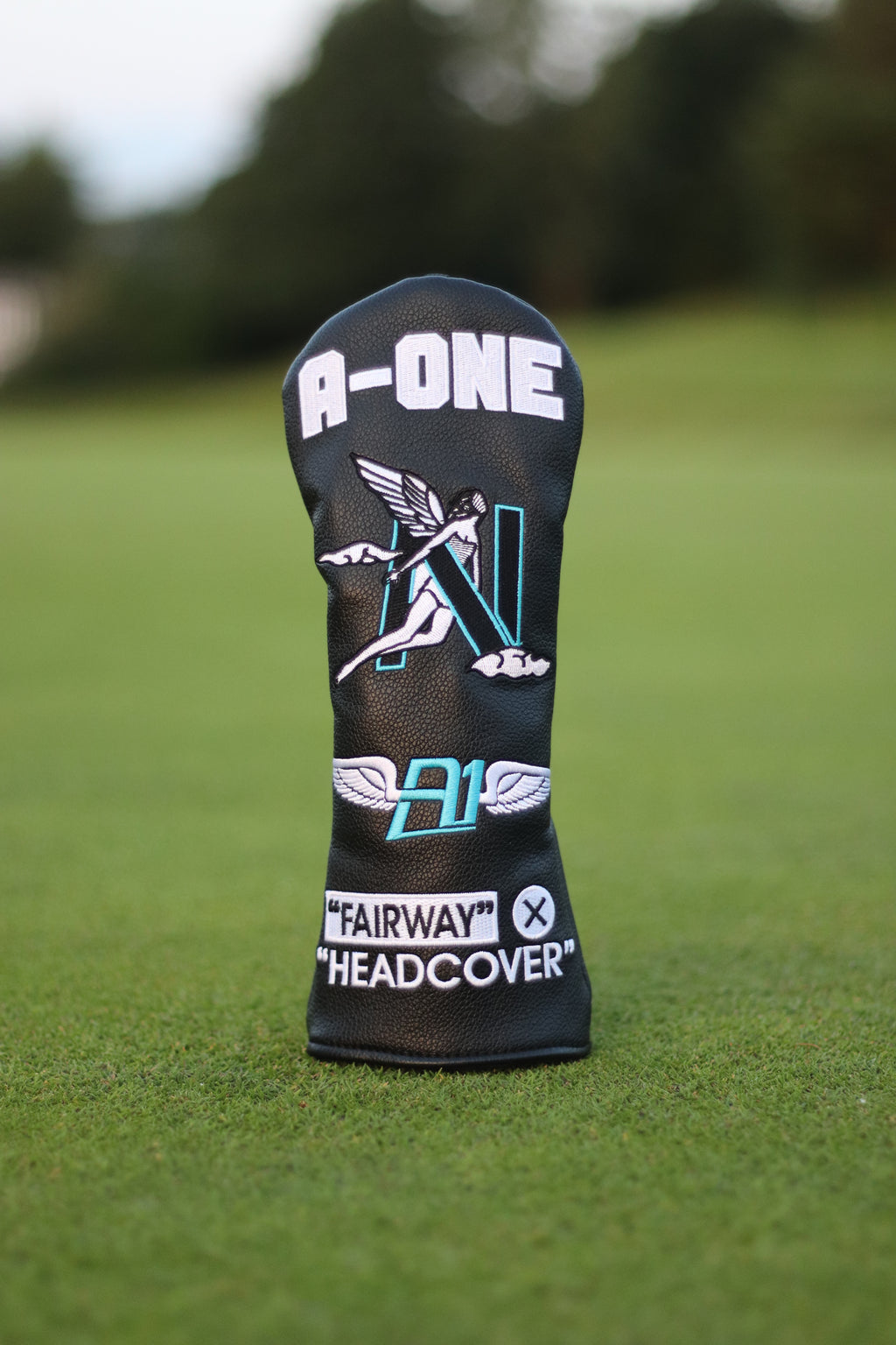 A-ONE Angel themed fairway headcover