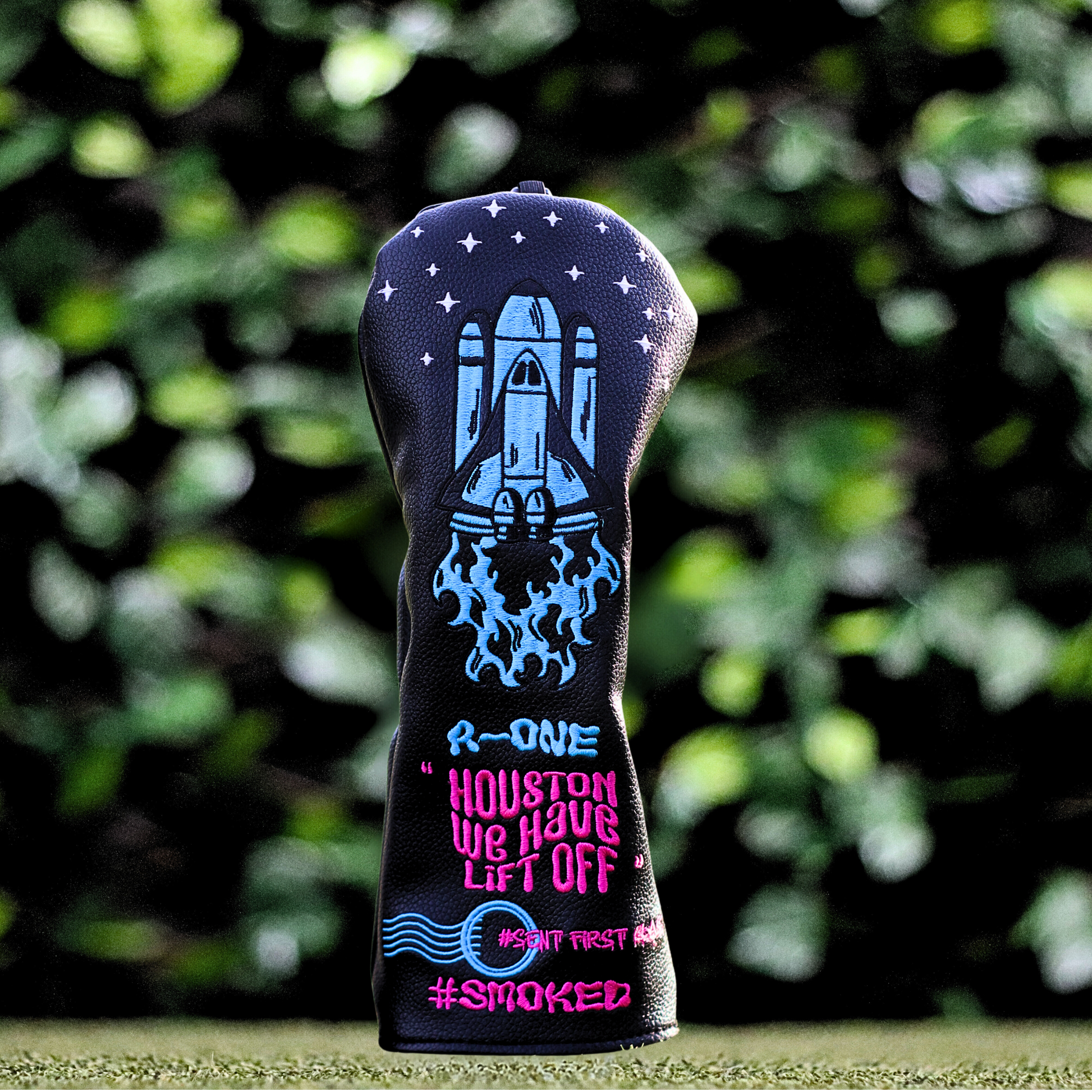 A-ONE Houston We Have Lift Off Fairway Headcover