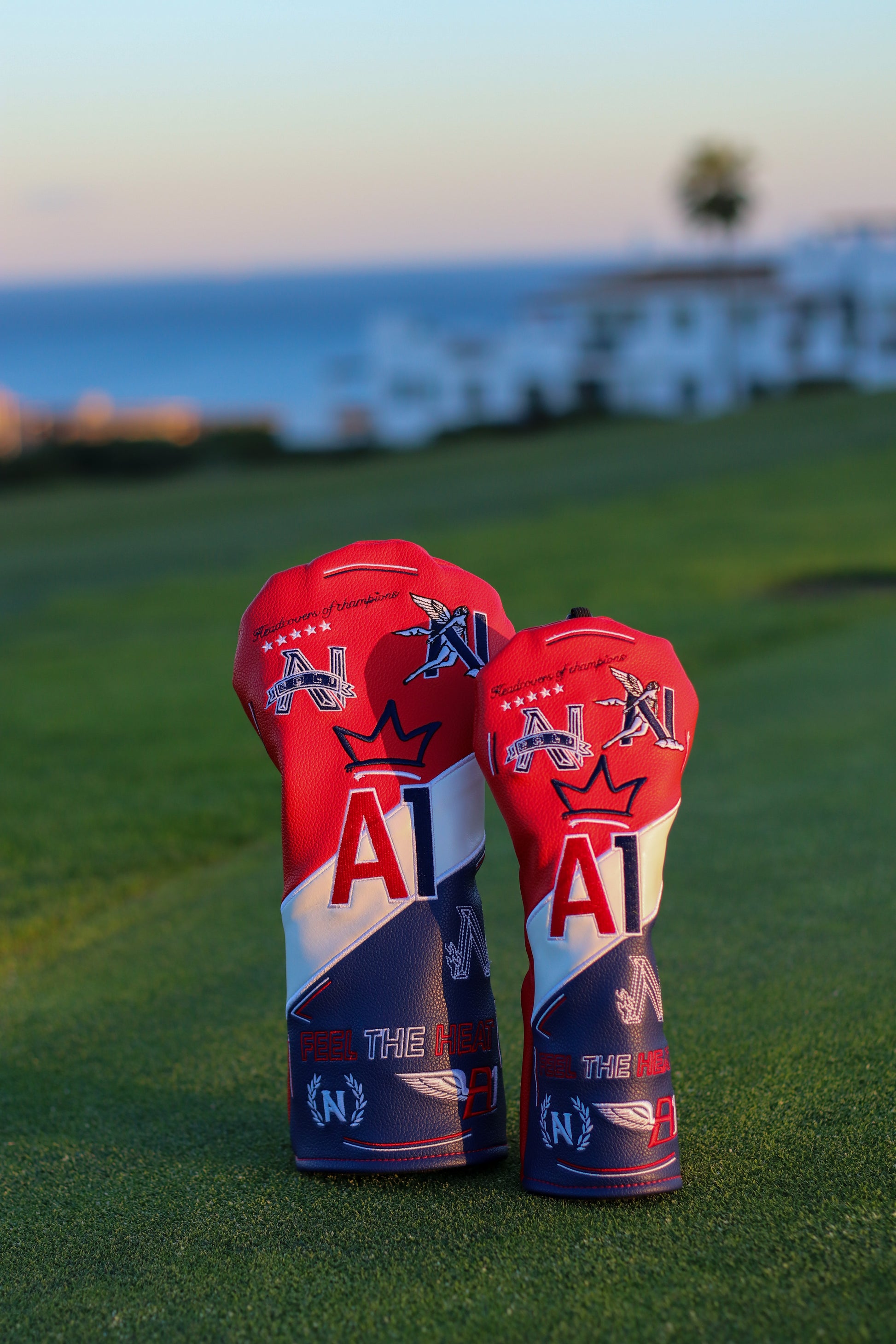 A-ONE Feel The Heat US Themed Driver Headcover
