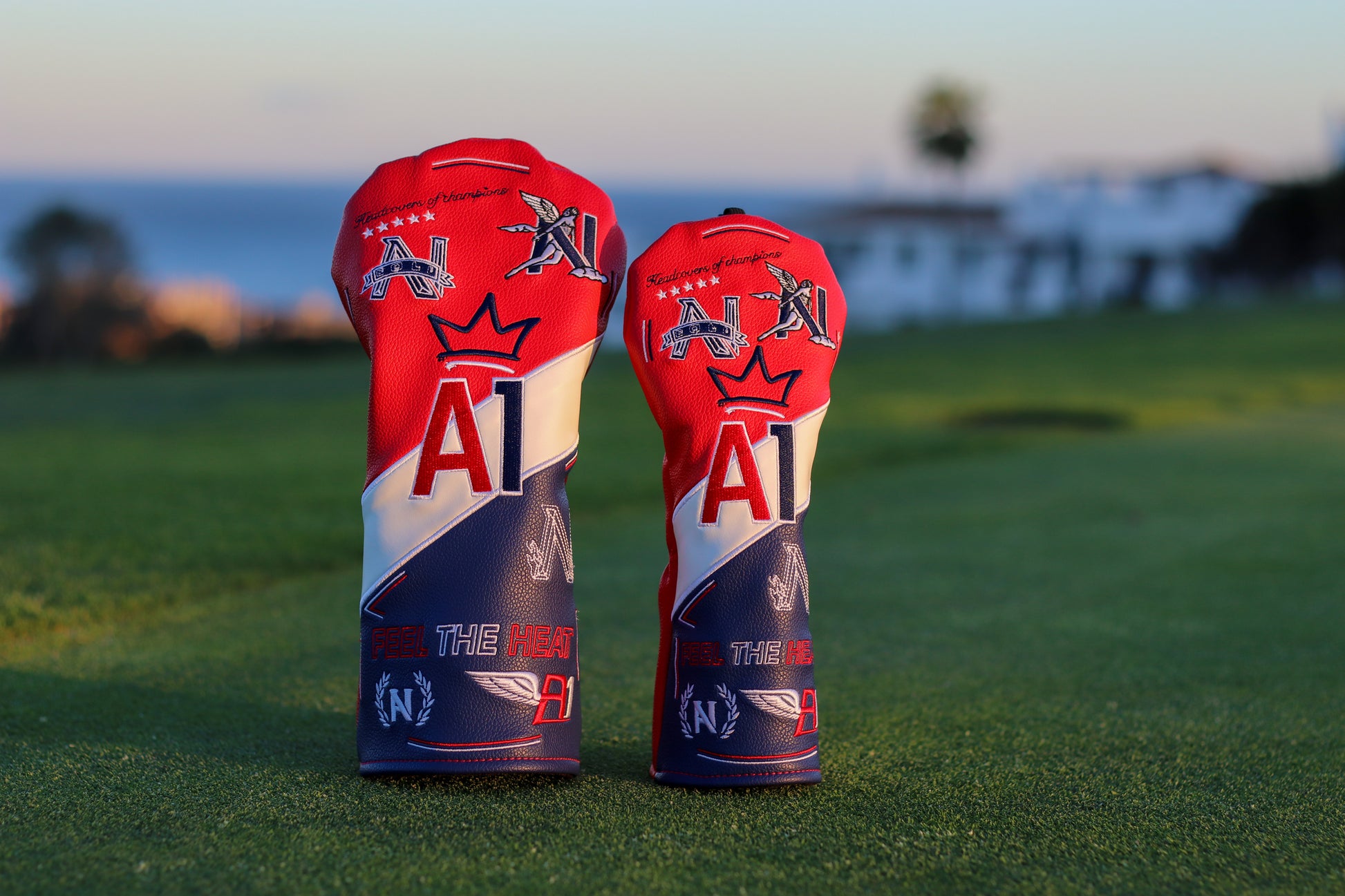 A-ONE Feel The Heat US Themed Fairway Headcover