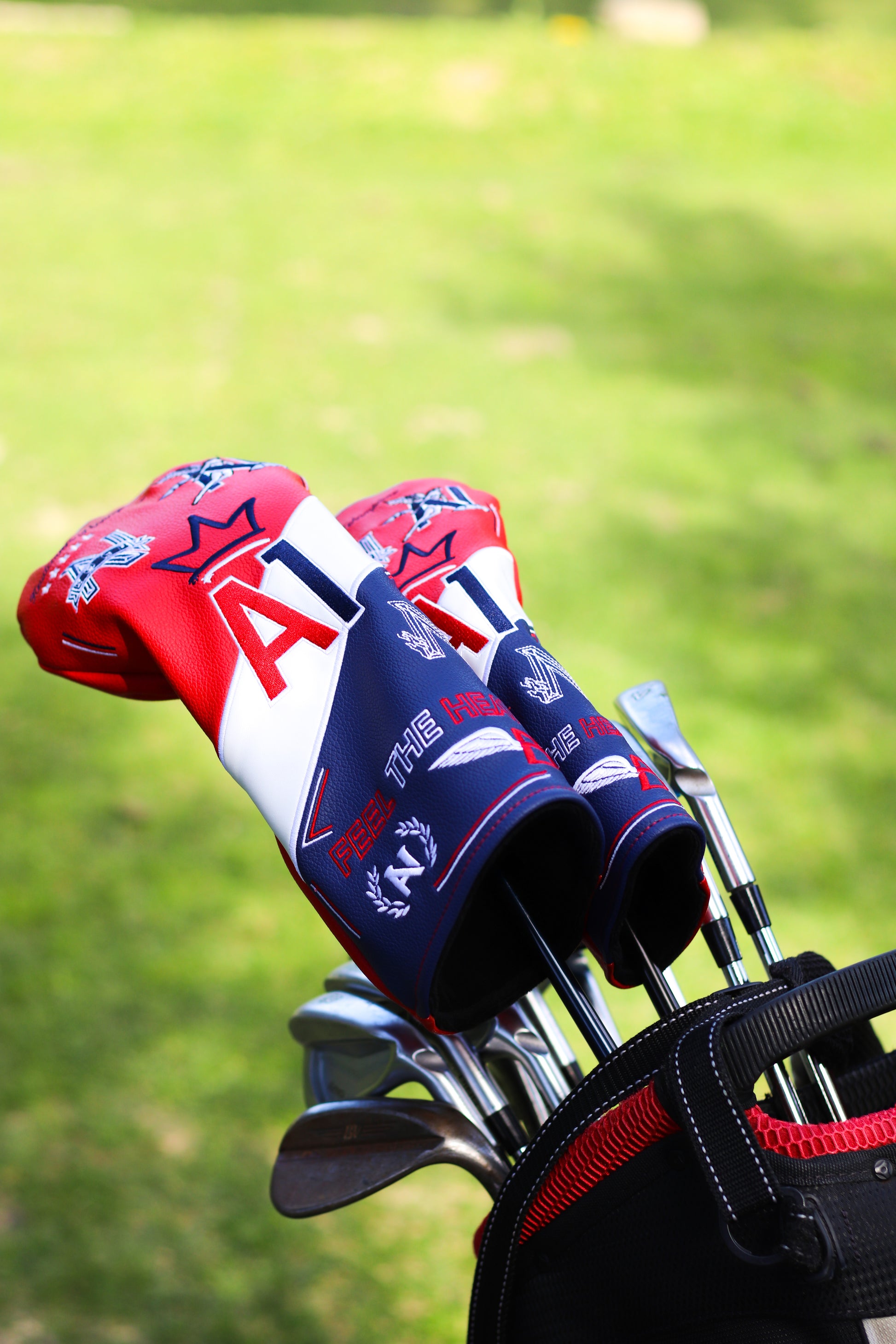 A-ONE Feel The Heat US Themed Driver Headcover