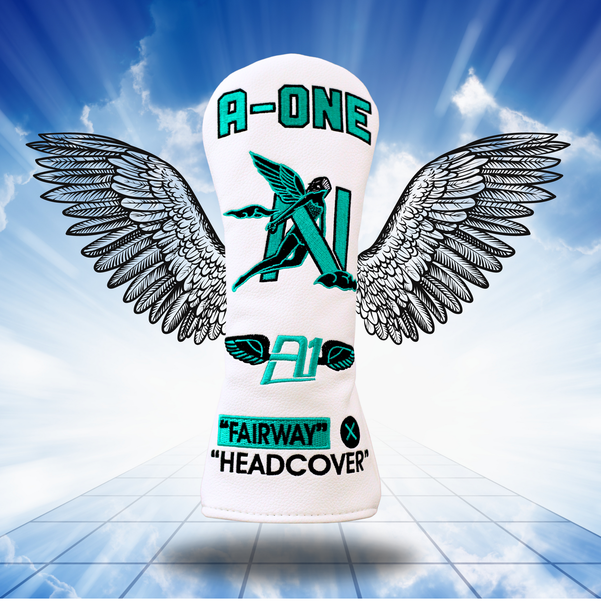 A-ONE Angel Themed Fairway Headcover