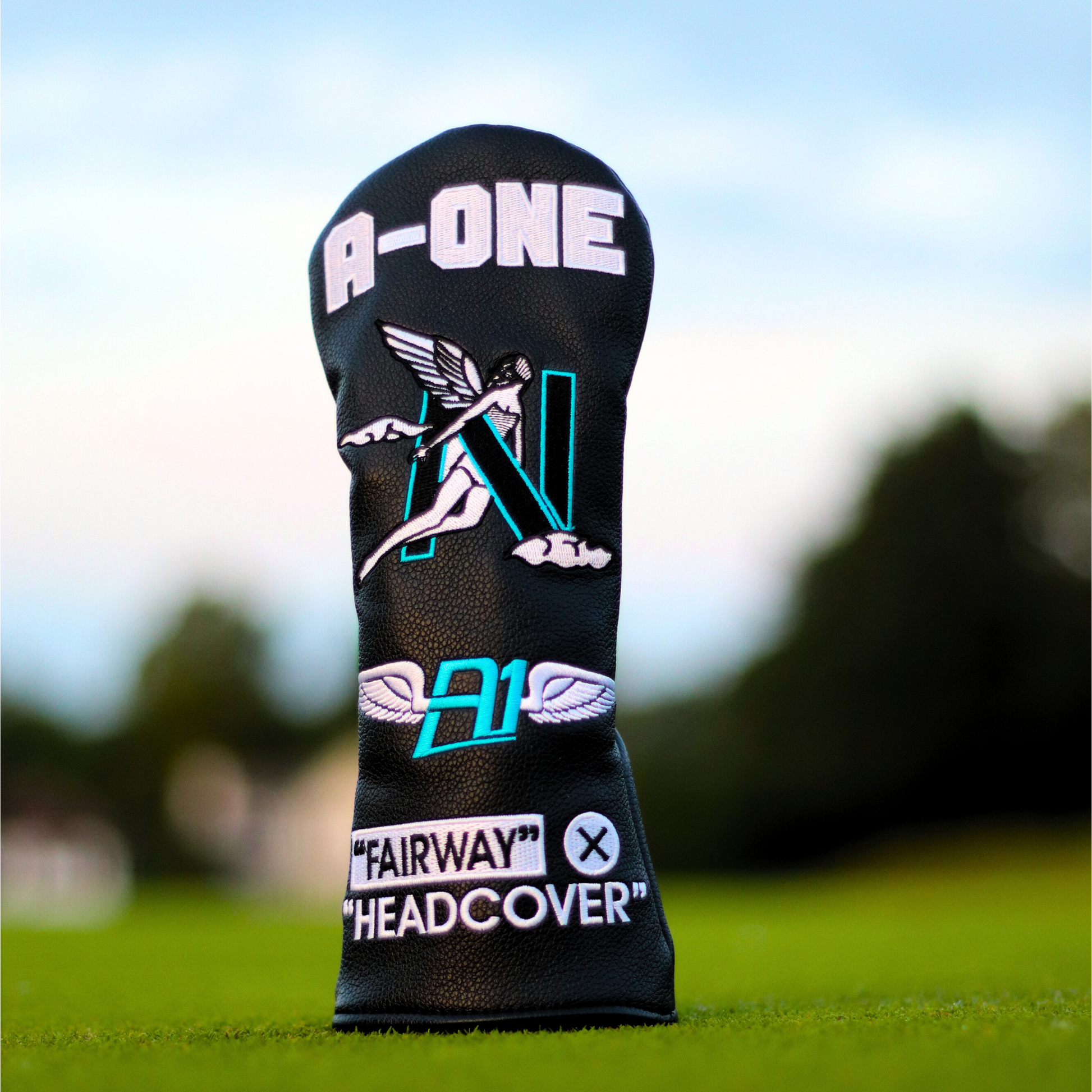 A-ONE Angel themed fairway headcover