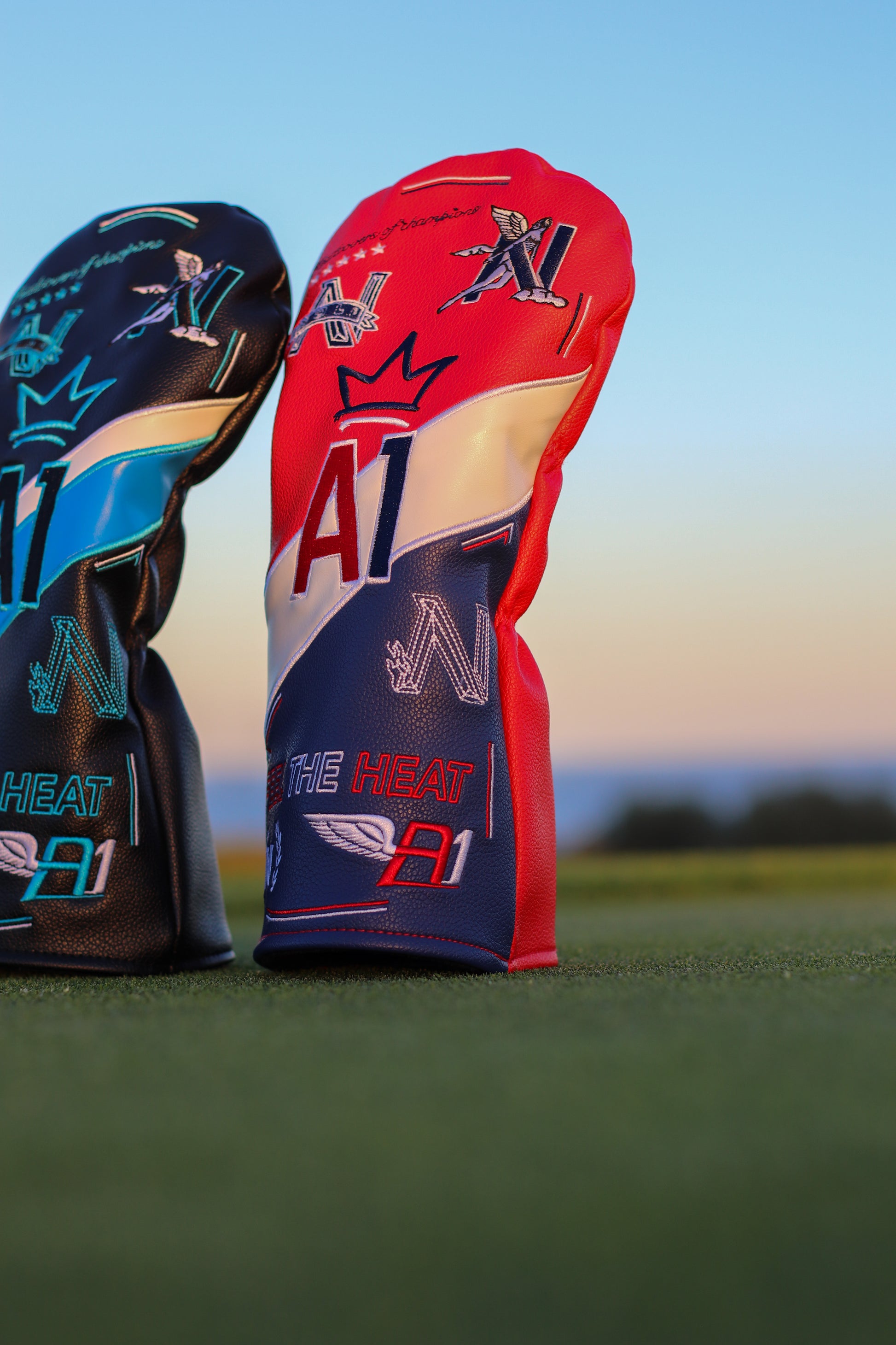 A-ONE Feel The Heat US Themed Driver Headcover