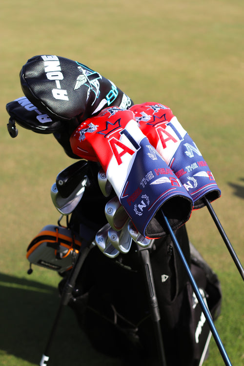 A-ONE Feel The Heat US Themed Driver Headcover