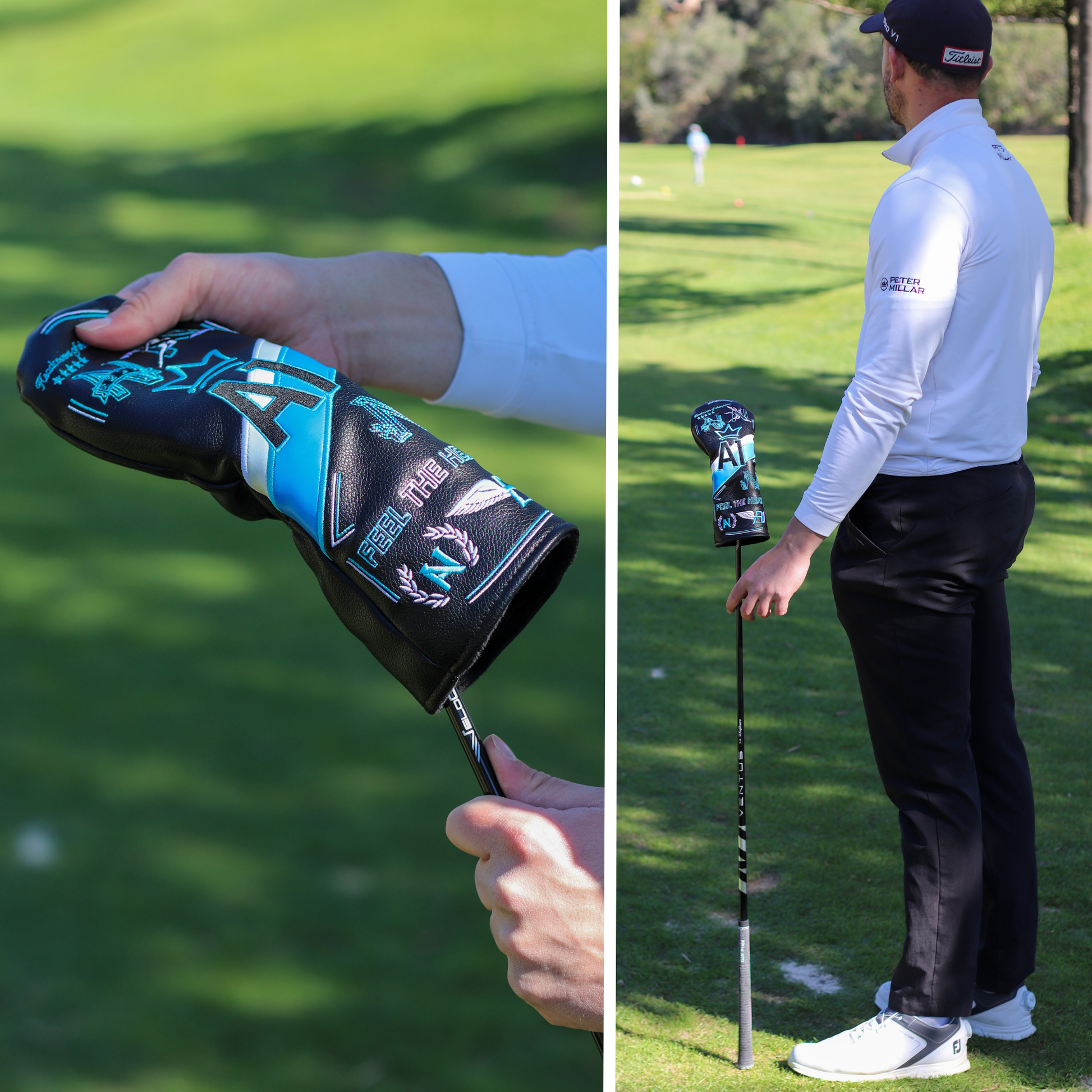 A-ONE Feel The Heat Fairway Headcover